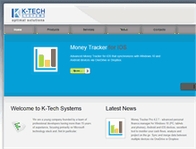 Tablet Screenshot of k-tech-systems.com